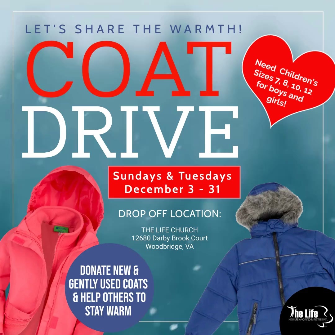 Winter Coat Drive | The Life Church VA