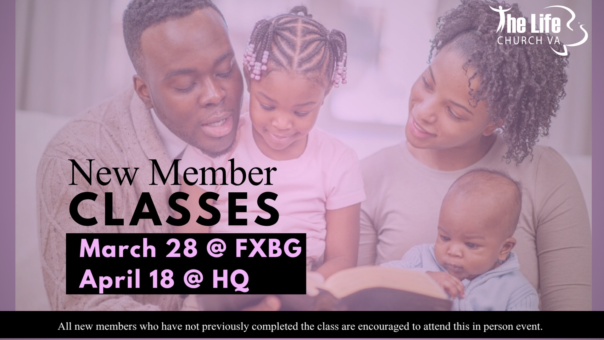New Member Class @ FXBG