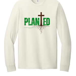 PLANTED IN THE HOUSE Long Sleeve Shirt - Heather Cream