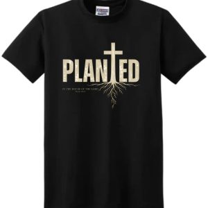 PLANTED IN THE HOUSE Short Sleeve Shirt - Black